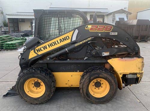 2016 Used New Holland L228 Skid Steer Loader parts.