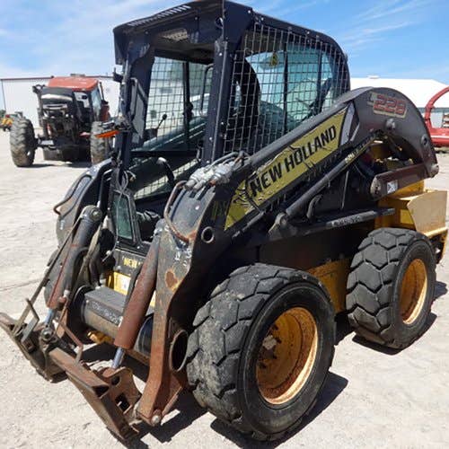 Used New Holland L228 Skid Steer Loader Parts Used New Holland L228 Skid Steer Loader Parts