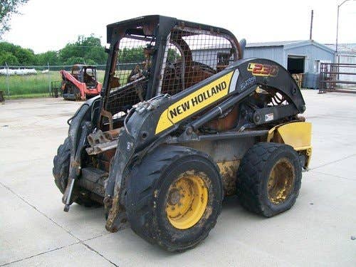 2012 Used New Holland L230 Skid Steer Loader parts.