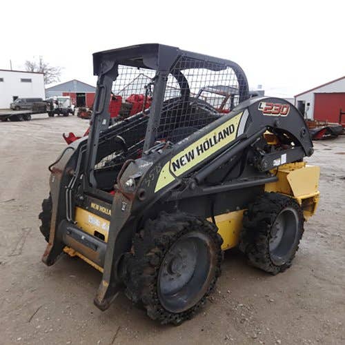 Used New Holland L230 Skid Steer Loader Parts Used New Holland L230 Skid Steer Loader Parts