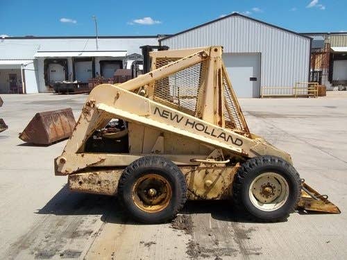 Used New Holland L35 Skid Steer Loader parts.