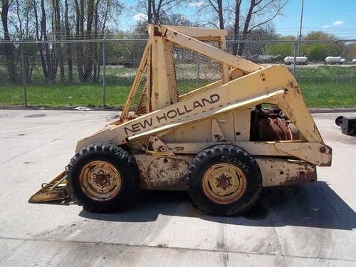 Used New Holland L35 Skid Steer Loader parts.