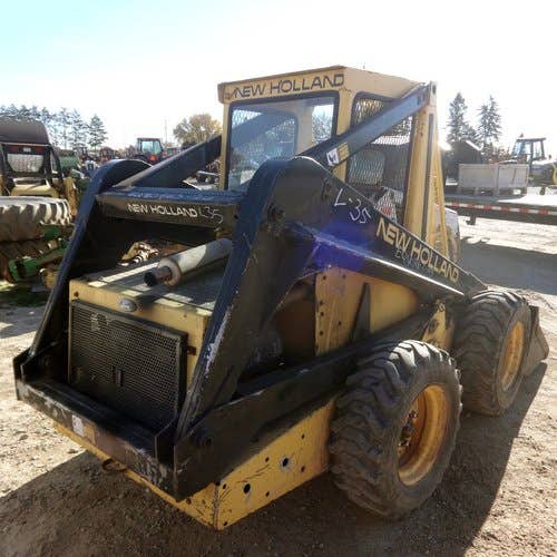 Used New Holland l35 Skid Steer Loader parts.