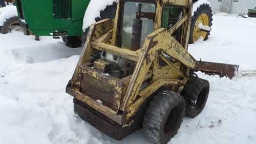Used New Holland l445 Skid Steer Loader parts.