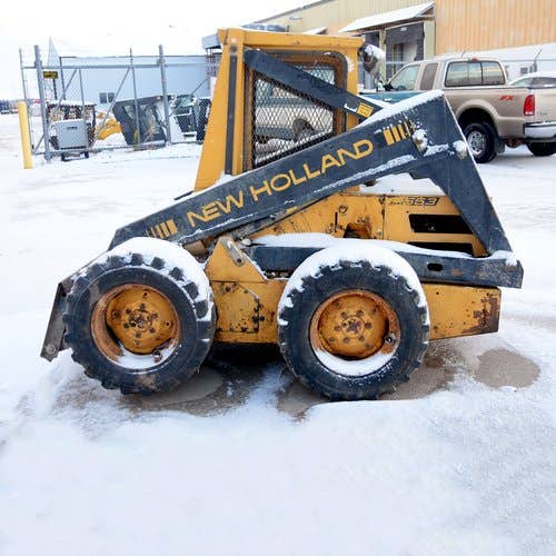 Used New Holland L553 Skid Steer Loader parts.