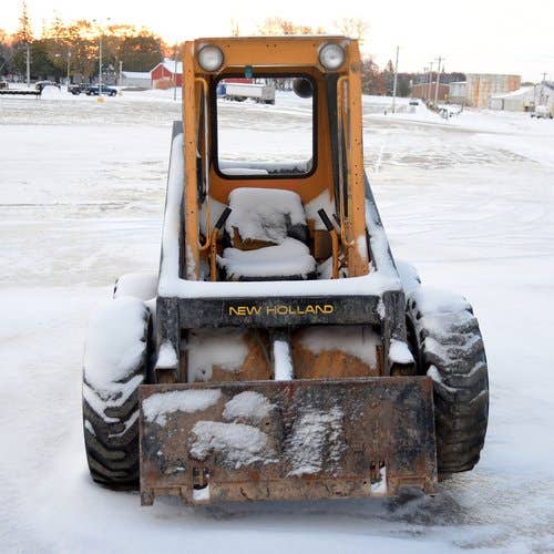 Used New Holland L553 Skid Steer Loader parts.
