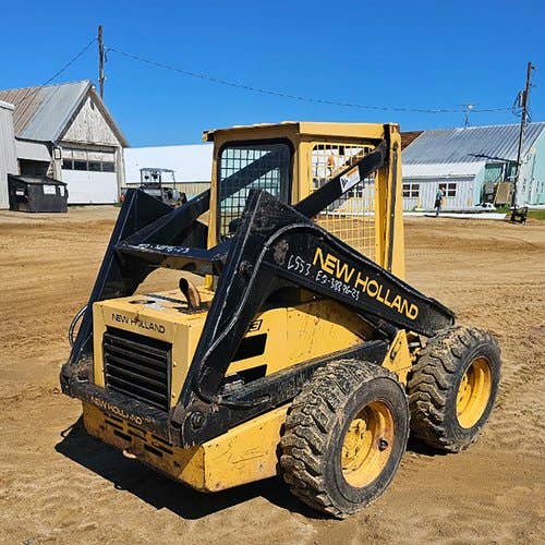 Used New Holland L553 Skid Steer Loader parts.