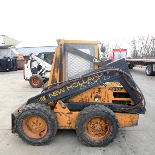 Used New Holland l555 Skid Steer Loader parts.