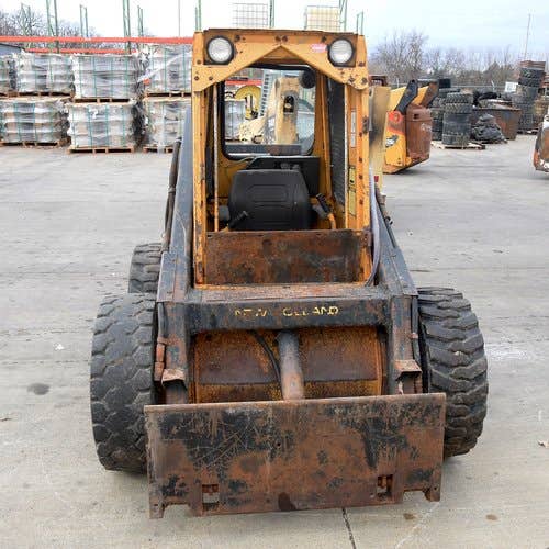 Used New Holland l555 Skid Steer Loader parts.