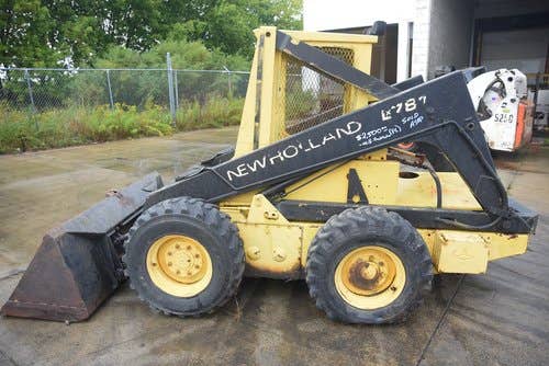 Used New Holland L781 Skid Steer Loader parts.
