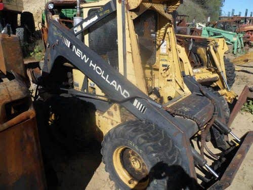 Used New Holland L783 Skid Steer Loader parts.
