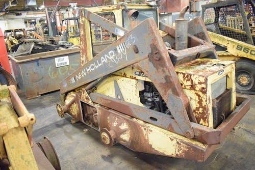 Used New Holland l783 Skid Steer Loader parts.