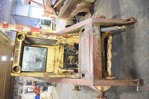 Used New Holland l783 Skid Steer Loader parts.