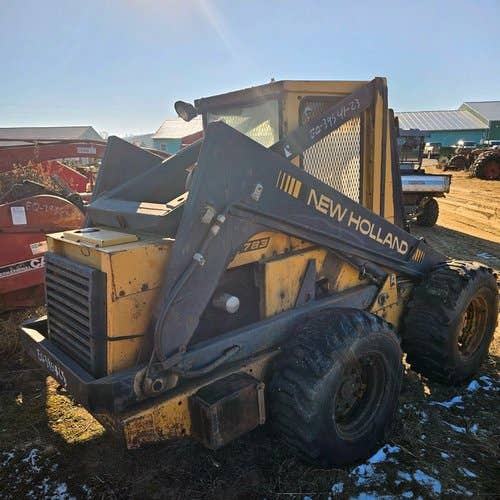 Used New Holland L783 Skid Steer Loader parts.