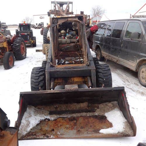 Used New Holland L785 Skid Steer Loader parts.