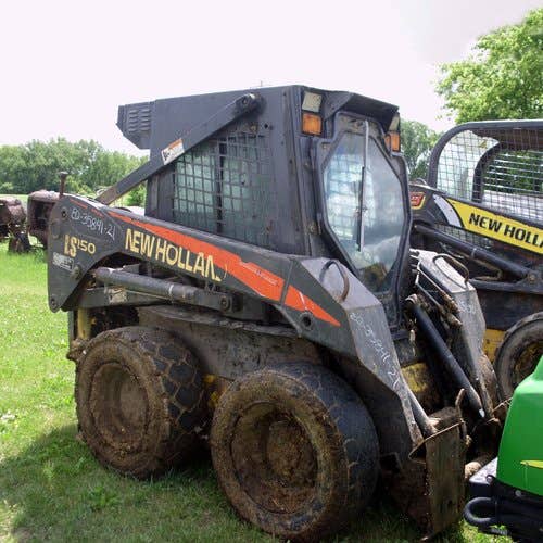 Used New Holland ls150 Skid Steer Loader parts.