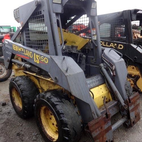 Used New Holland LS150 Skid Steer Loader parts.