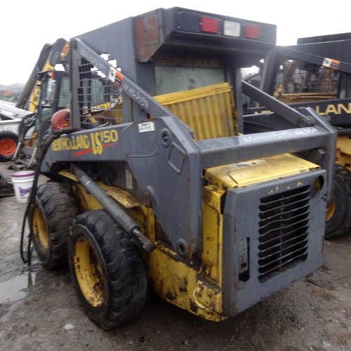 Used New Holland LS150 Skid Steer Loader parts.