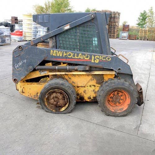 Used New Holland LS160 Skid Steer Loader parts.