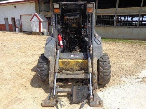 2002 Used New Holland LS170 Skid Steer Loader parts.