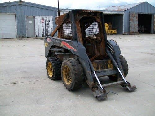 Used New Holland Ls170 Skid Steer Loader parts.