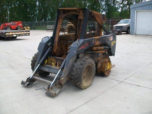 Used New Holland Ls170 Skid Steer Loader parts.