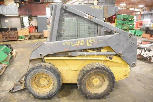 2001 Used New Holland ls170 Skid Steer Loader parts.