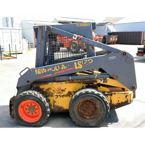 Used New Holland LS170 Skid Steer Loader parts.