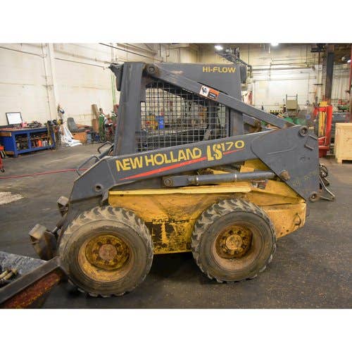 Used New Holland LS170 Skid Steer Loader parts.