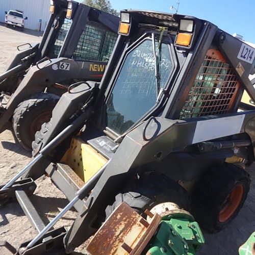 Used New Holland LS170 Skid Steer Loader parts.