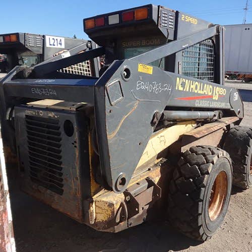 Used New Holland LS180 Skid Steer Loader parts.
