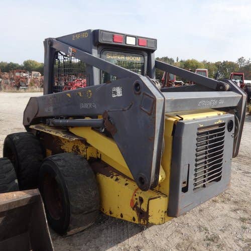 Used New Holland LS180 Skid Steer Loader parts.