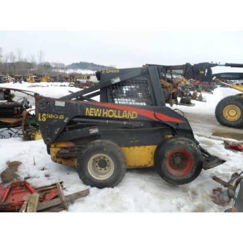 Used New Holland Ls180b Skid Steer Loader parts.