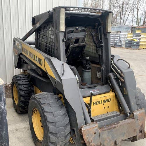 2008 Used New Holland LS185 Skid Steer Loader parts.