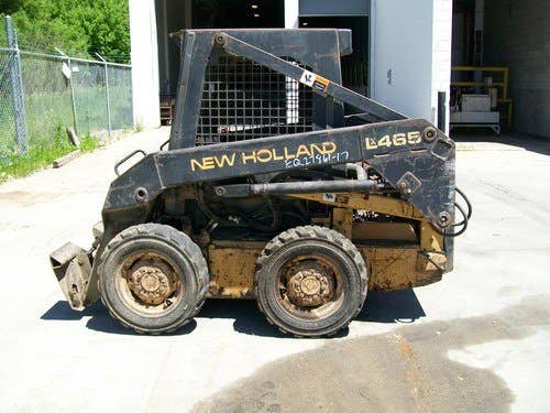 Used New Holland Lx465 Skid Steer Loader parts.