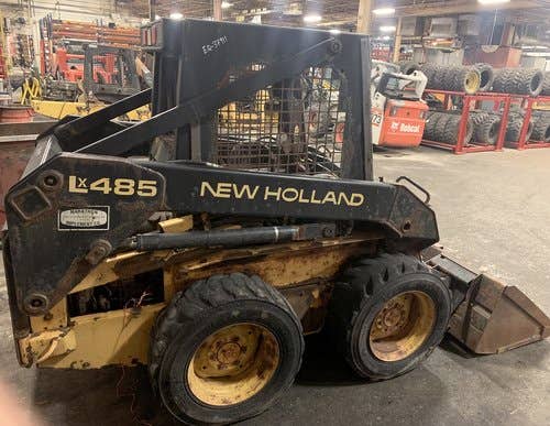 Used New Holland LX485 Skid Steer Loader parts.