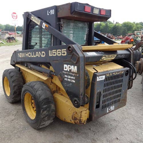 Used New Holland LX565 Skid Steer Loader parts.
