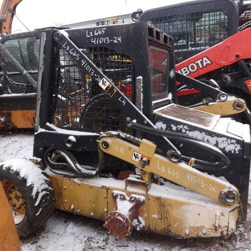 Used New Holland LX665 Skid Steer Loader parts.