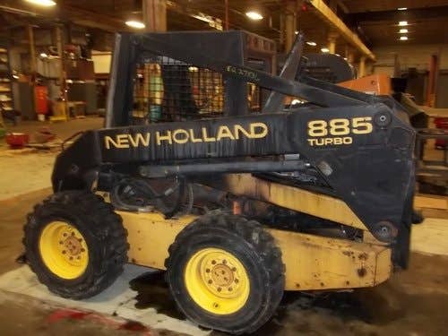 Used New Holland LX885 Skid Steer Loader Parts Used New Holland LX885 Skid Steer Loader Parts