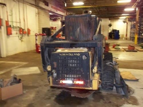 Used New Holland Lx885 Skid Steer Loader parts.