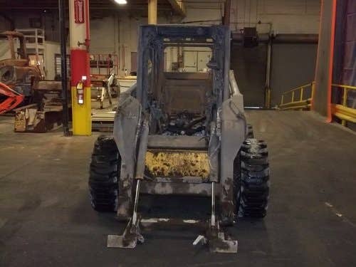 Used New Holland lx885 Skid Steer Loader parts.