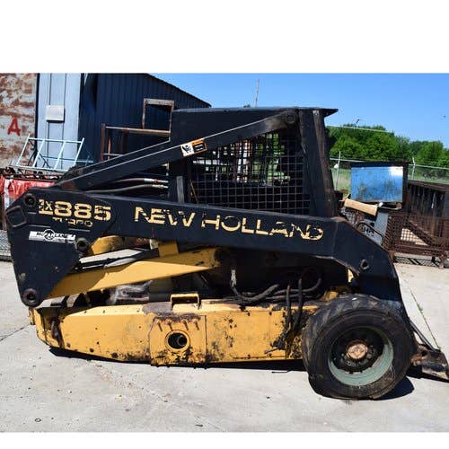 Used New Holland Lx885 Skid Steer Loader parts.
