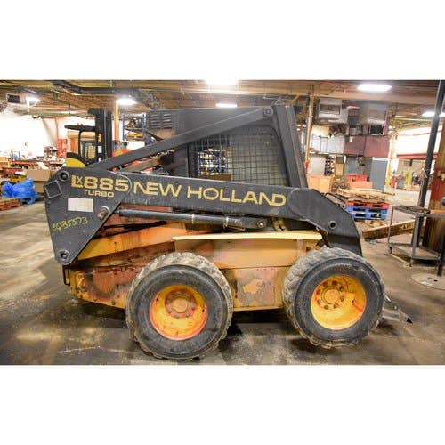 Used New Holland LX885 Skid Steer Loader parts.