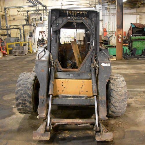 Used New Holland LX885 Skid Steer Loader parts.
