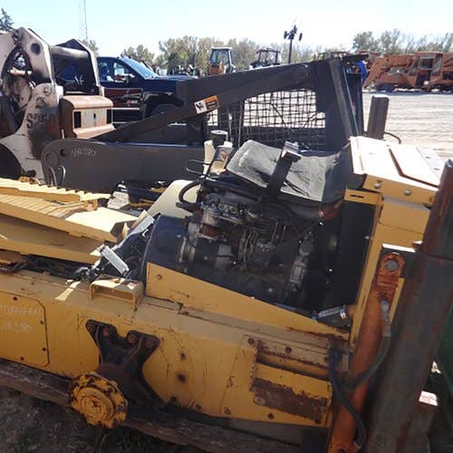 Used New Holland lx885 Skid Steer Loader parts.