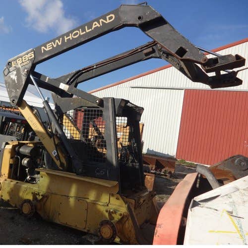 Used New Holland LX885 Skid Steer Loader parts.