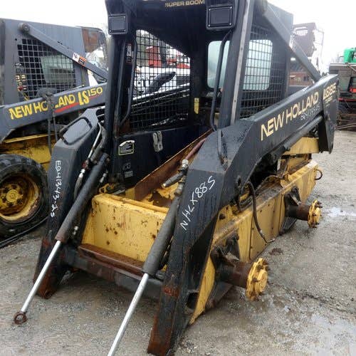 Used New Holland LX885 Skid Steer Loader parts.
