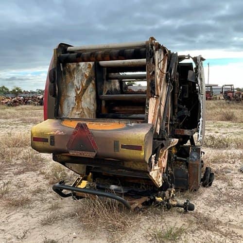 2021 Used New Holland Roll-Belt 450 Baler parts.