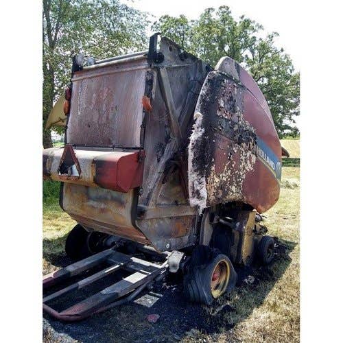 2015 Used New Holland Roll-Belt 460 Baler parts.