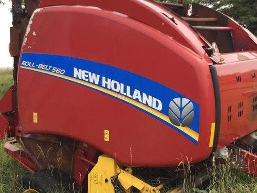 2016 Used New Holland Roll-Belt 560 Baler parts.